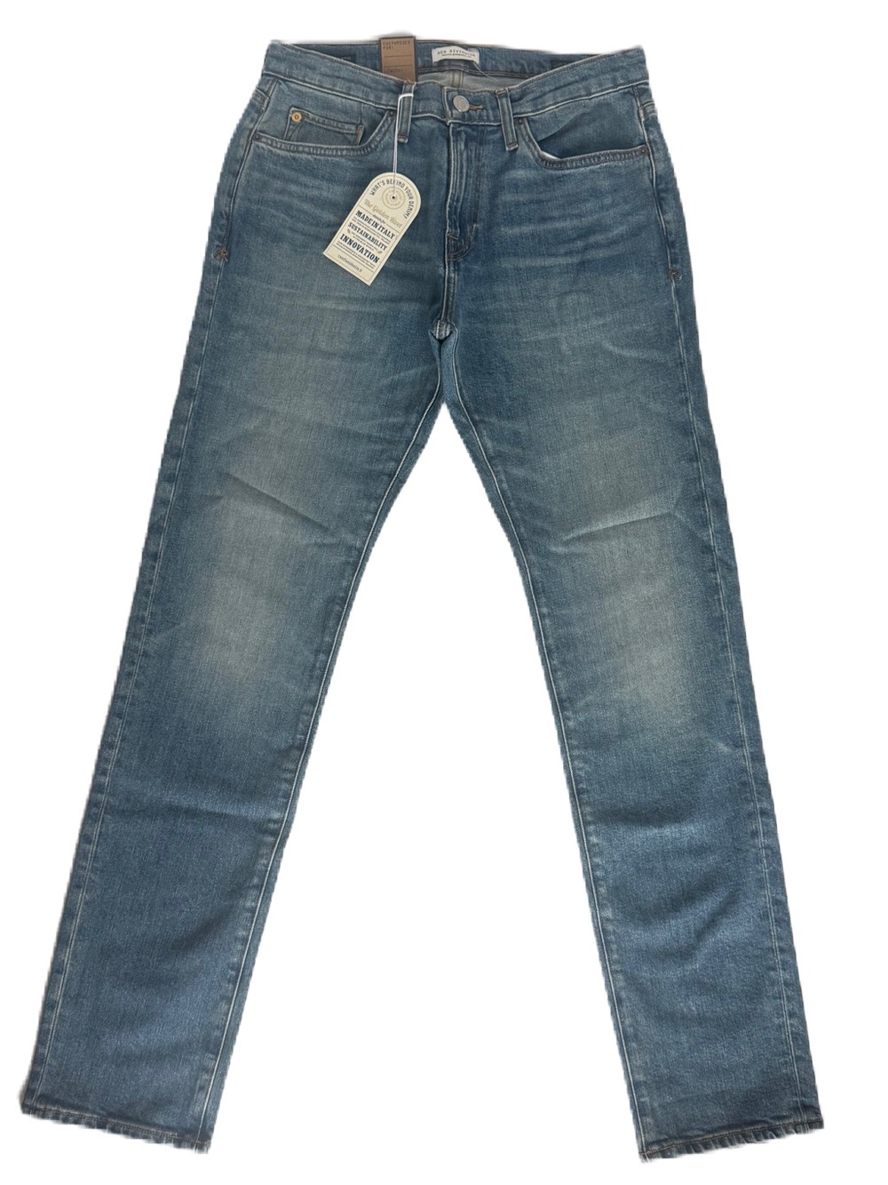 Ace Rivington Athletic Taper Jeans Medium Vintage NWT Blue Cotton